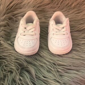 Classic White Kids Sneakers